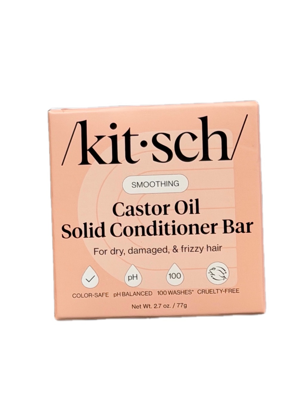 Kitsch Castor Oil Solid Conditioner Bar store fresh